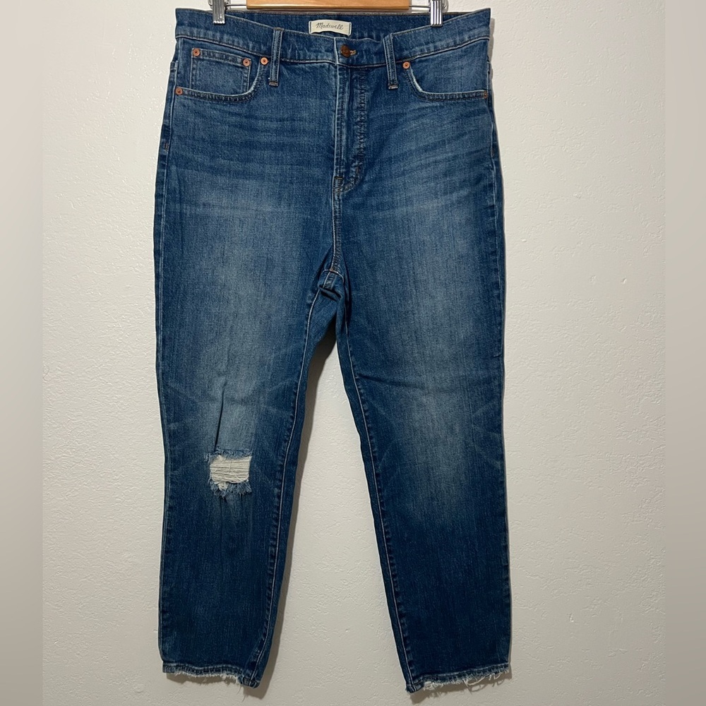 Madewell The Perfect Vintage Crop Jean Size 32